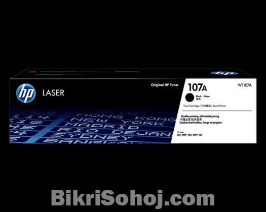 HP 107A Black Original Laser Toner Cartridge